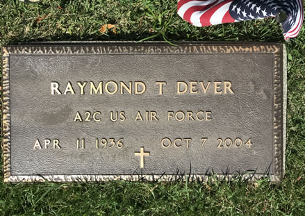 Raymond T. Dever Grave Marker